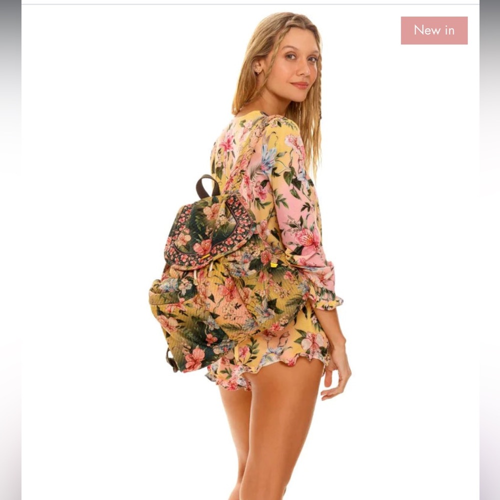 NWT Agua Bendita Peach Sally Backpack